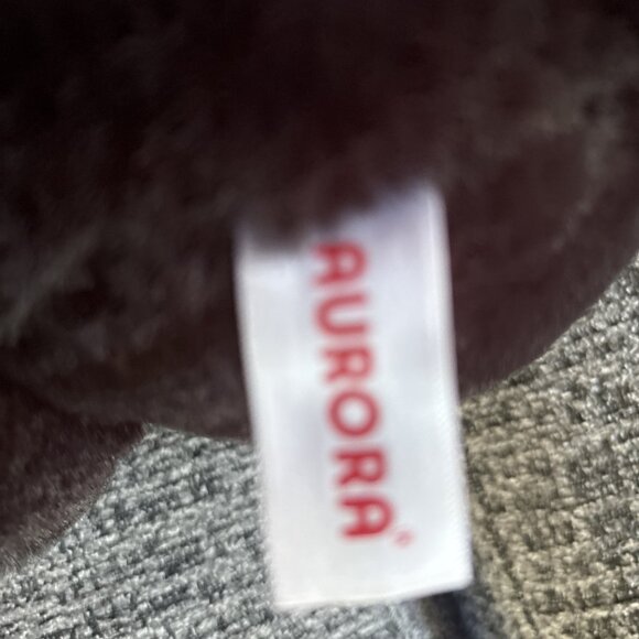 Aurora Holiday Christmas Button Black Bear 11" Eco Friendly Recycled Materials - Picture 8 of 11